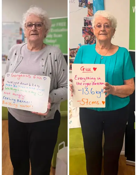 Before and after, the journey of a Witney Nutrition Club member