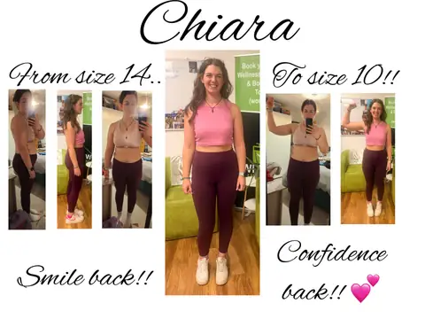 Before and after, the journey of a Witney Nutrition Club member