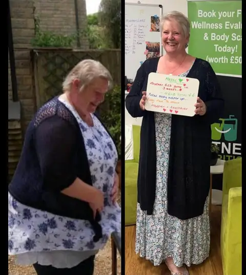 Before and after, the journey of a Witney Nutrition Club member