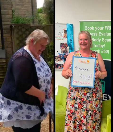 Before and after, the journey of a Witney Nutrition Club member