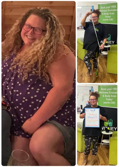 Before and after, the journey of a Witney Nutrition Club member